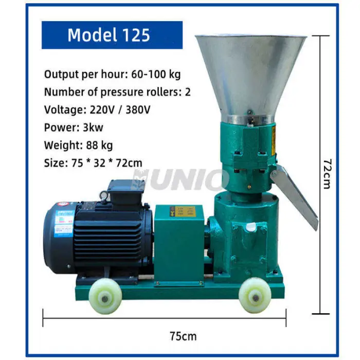 Professional Poultry Granulator, Suitable for Sheep, Cattle, Chicken, Fish Feed Granulator — image 4
