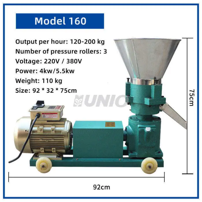 Professional Poultry Granulator, Suitable for Sheep, Cattle, Chicken, Fish Feed Granulator — image 6