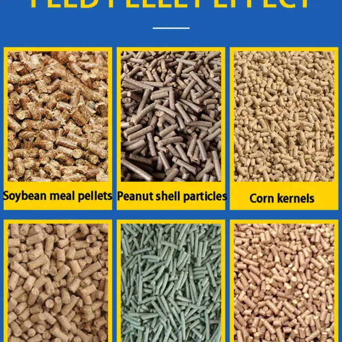 Home Use Farm Cattle Rabbit Pig Poultry Animal Chicken Food Feed Mill Pellet Making Granulator Pelletizer Processing Machine — image 5