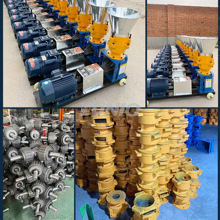 Home Use Farm Cattle Rabbit Pig Poultry Animal Chicken Food Feed Mill Pellet Making Granulator Pelletizer Processing Machine — image 7