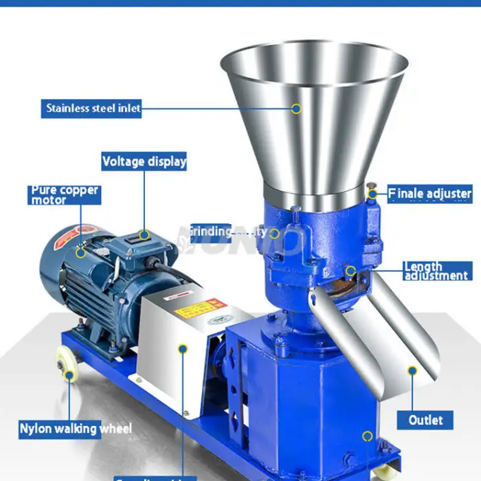 Best Quality ZH-120 Pellet Machine/animal Feed Pellet Making Machine/granulation Machine — image 5