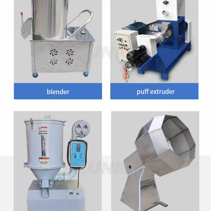 Small Corn Puffed Extruder Snack Machine Expand Corn Snacks Food Machinery Production Line Corn Ring Snacks Making Machinery — image 7