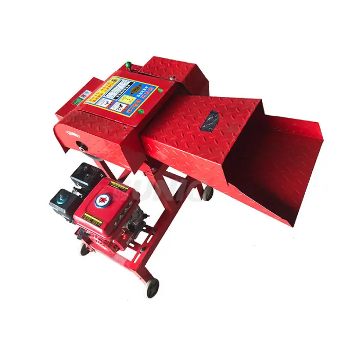Farm Grass Shredding Machine Animal Feed Chaff Cutter Chaff Cutter Gear Model Chaff Cutter — image 3