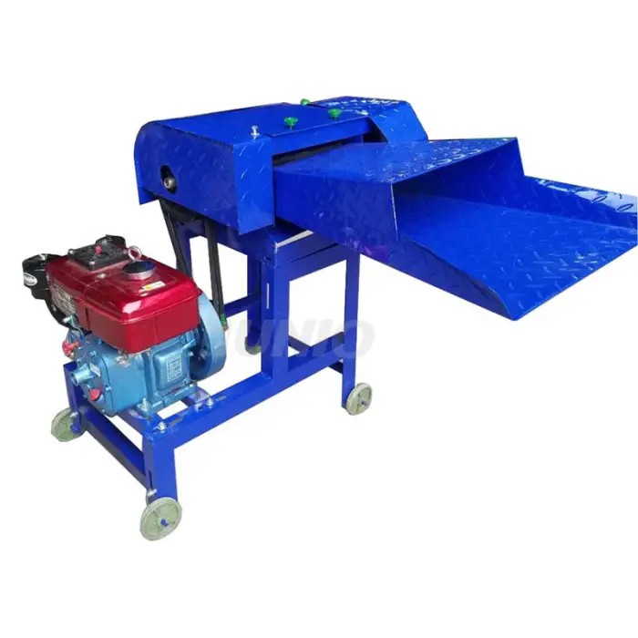 Farm Grass Shredding Machine Animal Feed Chaff Cutter Chaff Cutter Gear Model Chaff Cutter — image 4