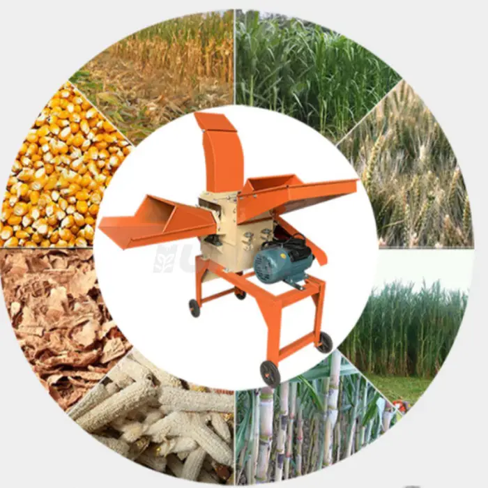 Animal Chaff Cutter Silage Harvest Chopper Grass Hay Cutter and Silk Kneading Machine — image 5