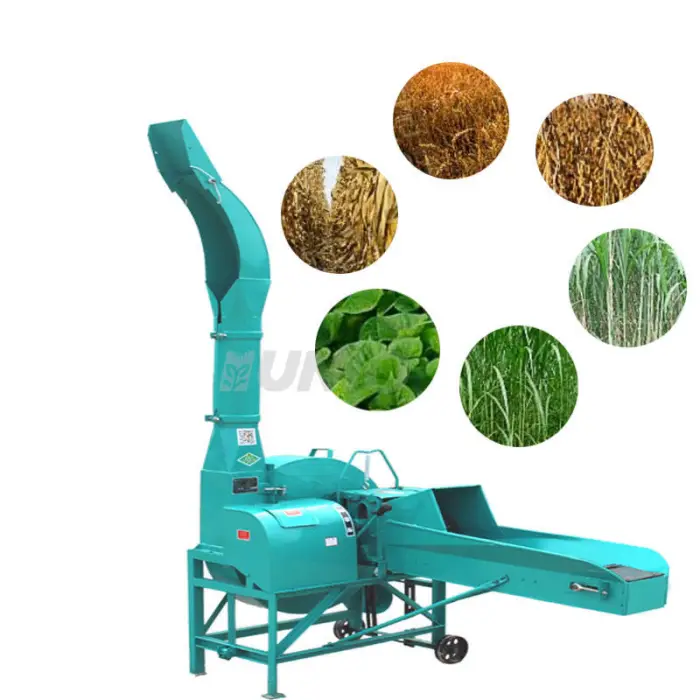 High Efficiency Fodder Animal Feed Processing Machines Chaff Cutter Cow Sheep Paddy Chaff Cutter Machine — image 5