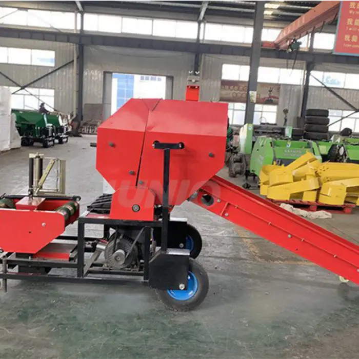 Automatic Combined Straw Collector Cutter and Baler Baling Machine/Straw Baler Machine/Round Hay Baler — image 5