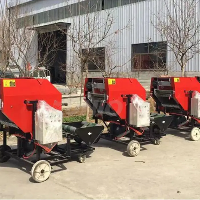Automatic Combined Straw Collector Cutter and Baler Baling Machine/Straw Baler Machine/Round Hay Baler — image 7