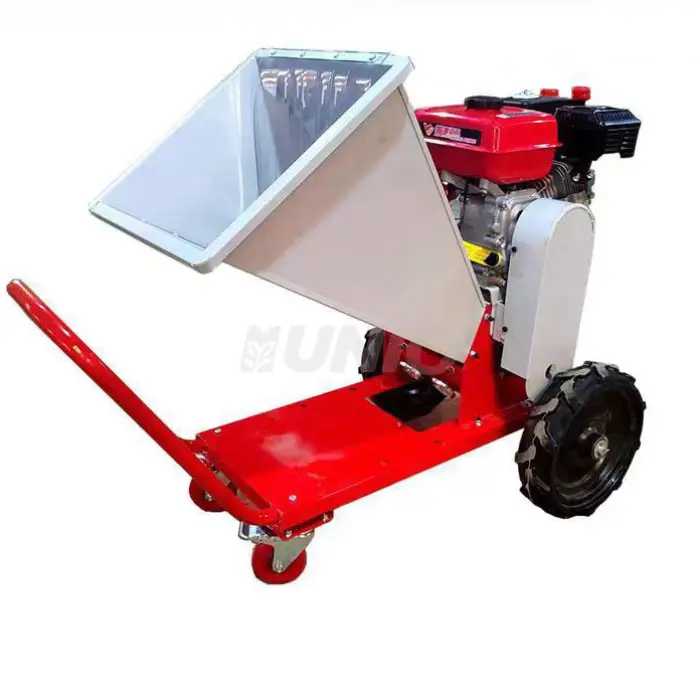 7.5HP Gasoline Engine Wood Chipper Shredder and Tree Branch Crusher for Garden, Orchard, and Multi-functional Straw Grinder — image 3