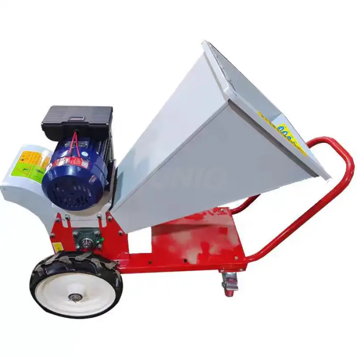 7.5HP Gasoline Engine Wood Chipper Shredder and Tree Branch Crusher for Garden, Orchard, and Multi-functional Straw Grinder — image 4
