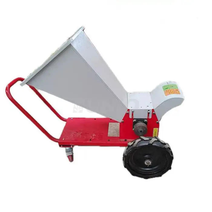 7.5HP Gasoline Engine Wood Chipper Shredder and Tree Branch Crusher for Garden, Orchard, and Multi-functional Straw Grinder — image 5