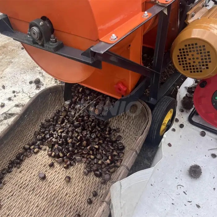 Hazelnut Green Skin Peeling Machine Hazelnut Cracking Machine Hazelnut Cleaning Machine — image 5