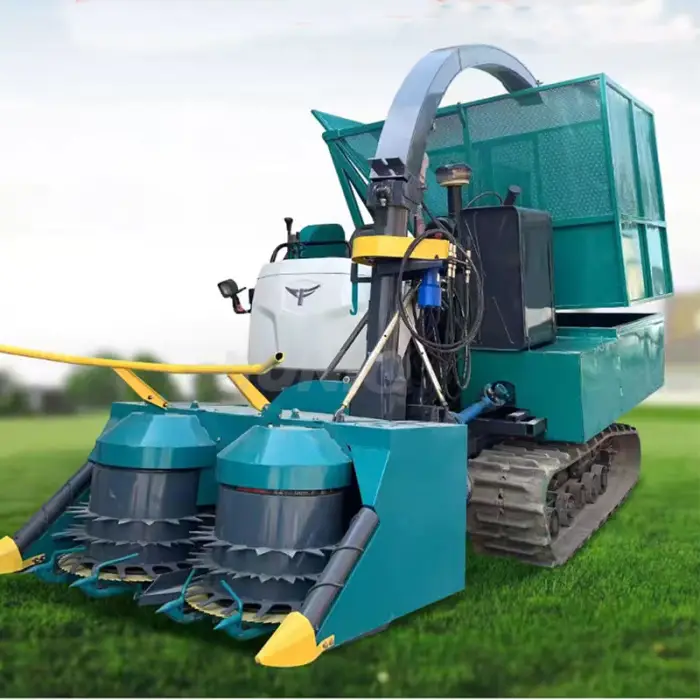 Tractor Mounted Mini Forage Single Row Two Row Corn Silage Harvester Machine — image 5