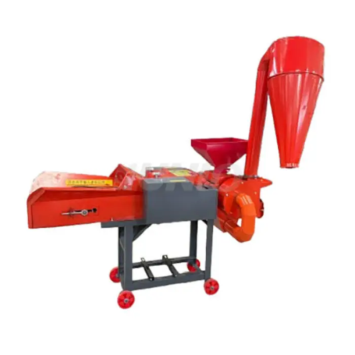 Commercial Farm Machinery Silage Shredder Forage Grass Chopper Animal Feed Processing Mill Chaff Cutter Maize Milling Machines — image 3