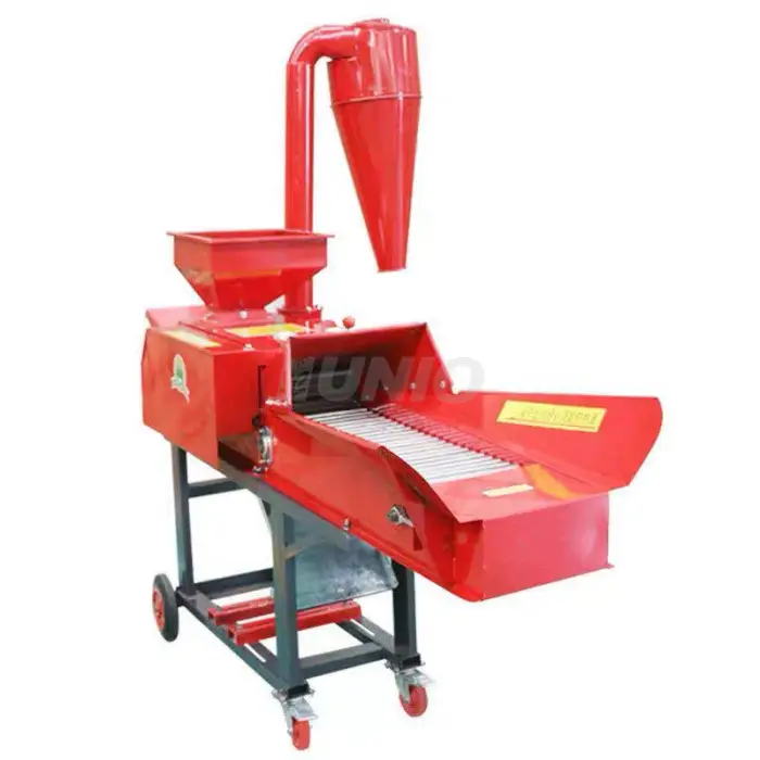Commercial Farm Machinery Silage Shredder Forage Grass Chopper Animal Feed Processing Mill Chaff Cutter Maize Milling Machines — image 4
