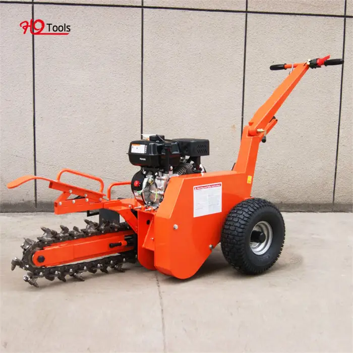 Custom CE Approved 7HP Trenching Machine Mini Chain Trencher Super Durable 450mm Trench Depth Tractor Trencher — image 4