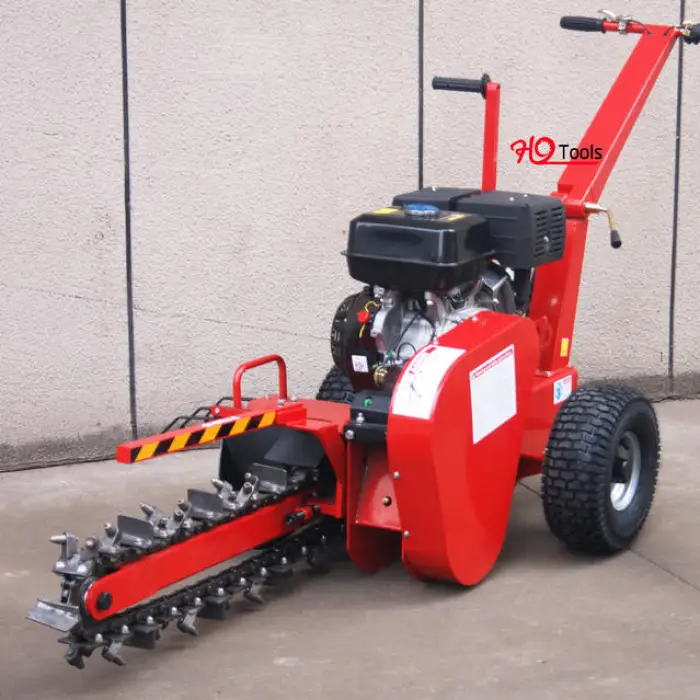 15hp Petrol Powered Construction High Performance Hand Mini Power Trencher — image 5