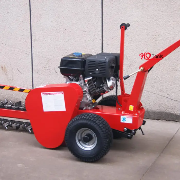 15hp Petrol Powered Construction High Performance Hand Mini Power Trencher — image 6