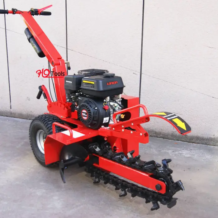 OEM/ODM 7HP Gasoline Engine Trencher Mini Trenchers Machine for Construction — image 4