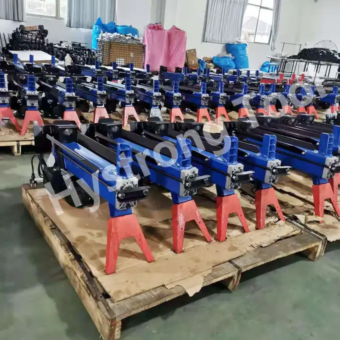 Cheap Wood Splitter for Sale Electric 4 5 6 7 Ton Manual Horizontal Hydraulic Log Splitter Price HY4T-370 — image 6
