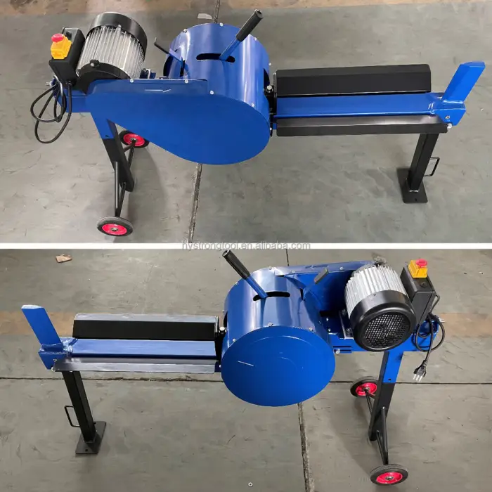 Factory Direct Sale 7Ton 2200W Electric Kinetic Log Splitter Rapid Firewood Log Wood Splitter Fast Splitting Machine — image 3