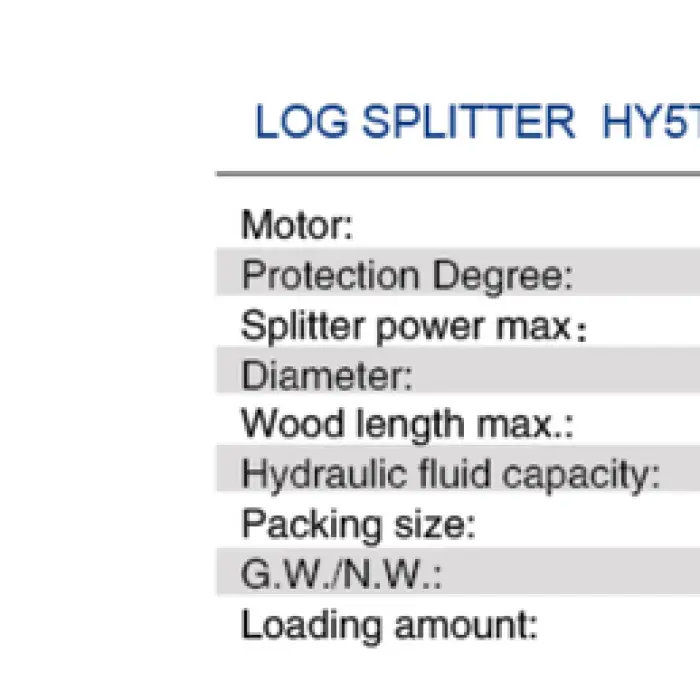 Practical but Useful Firewood Splitter HY5T-520-IV Log Cutter and Splitter Machine — image 4