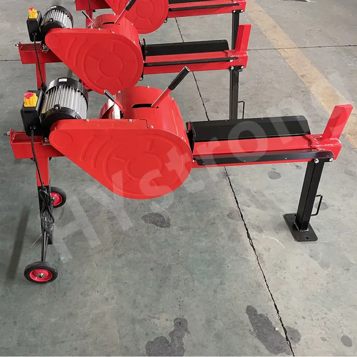 10 Ton Fast Wood Log Cutting Machine Electric Log Splitter HY10T-520F-I — image 6