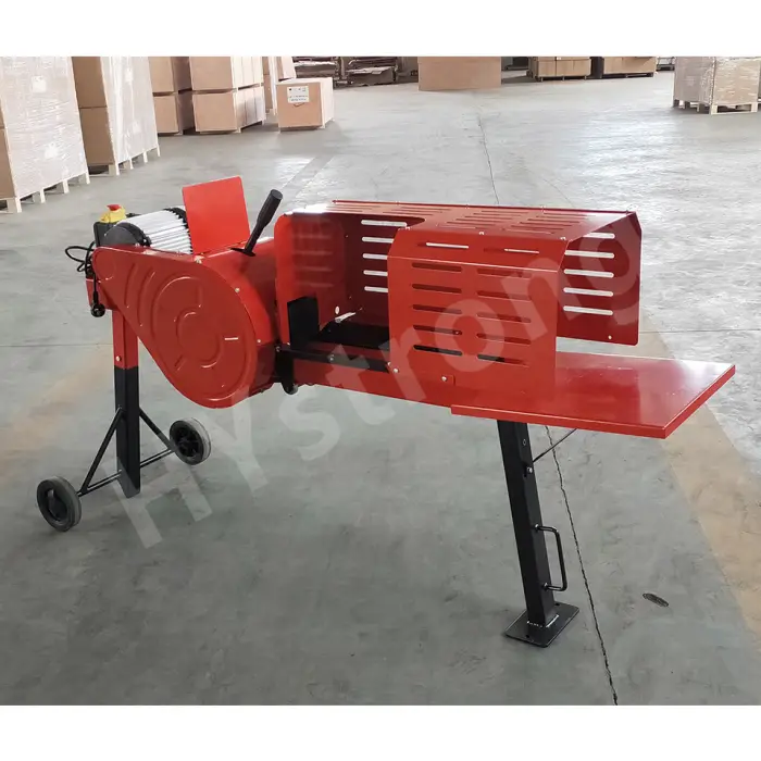 10 Ton Fast Wood Log Cutting Machine Electric Log Splitter HY10T-520F-I — image 7