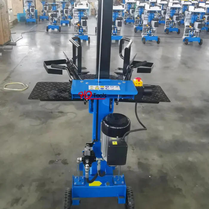OEM Manufacture 7T 2200W Electric Kinetic Log Splitter Rapid Firewood Wood Fast Splitting Machine — image 7