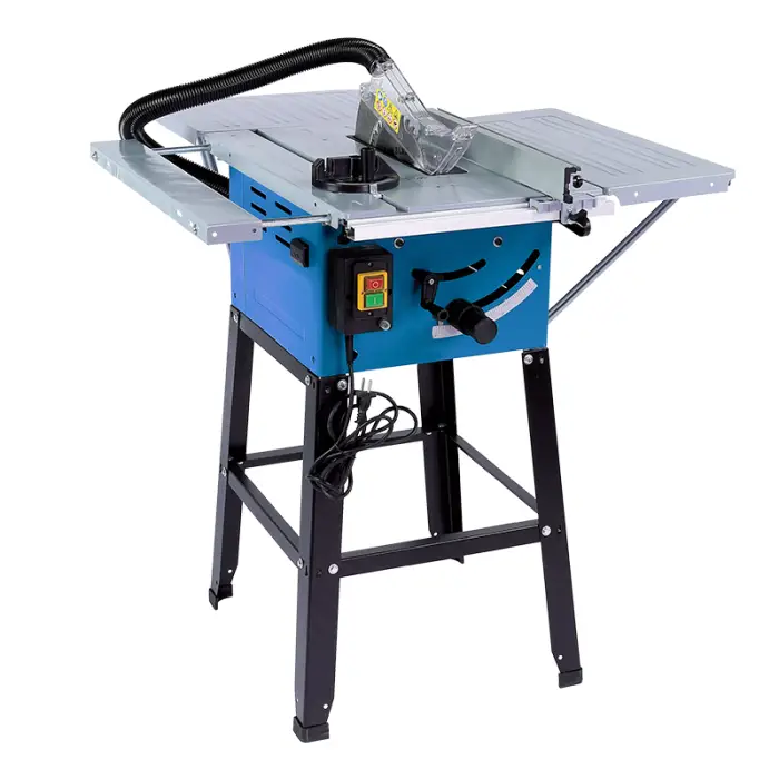 HY1YD-HK-250A2 Wholesale Mini Electric Table Saw for Hobby With Fence and Push Sticker — image 6