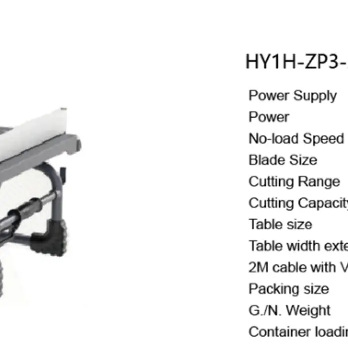 Customizable Fence Size High Speed Mini Wood Table Saw Cutting Machine 45 or 90 Degree HY1H-ZP3-210 — image 6