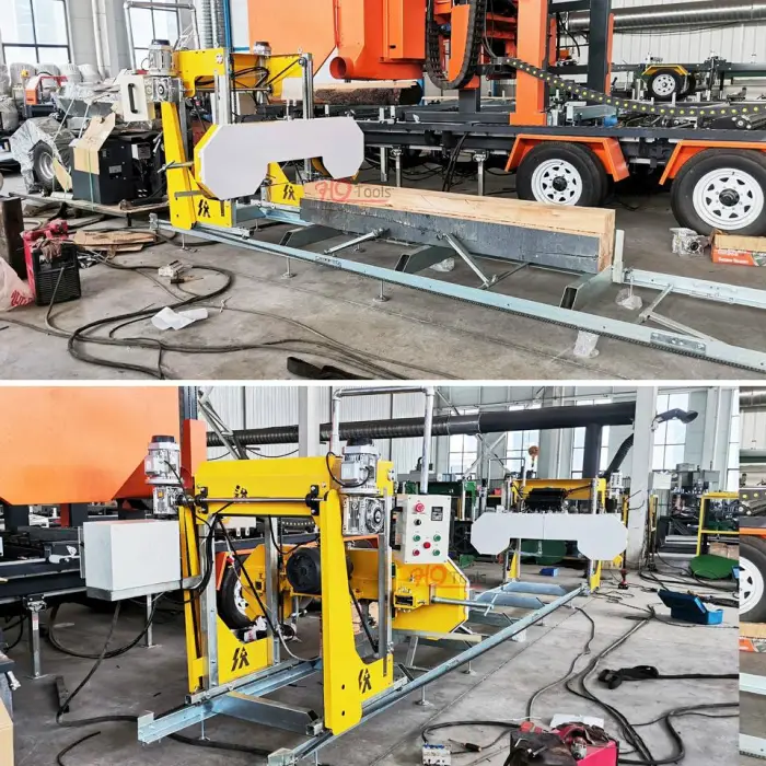 HY360G Portable Wood Sawmill Wood Band Saw Gasoline Sawmill Machine With CE Woodworking — image 3