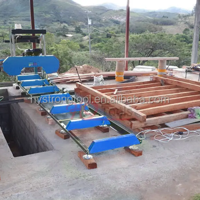 HY360G Portable Wood Sawmill Wood Band Saw Gasoline Sawmill Machine With CE Woodworking — image 7
