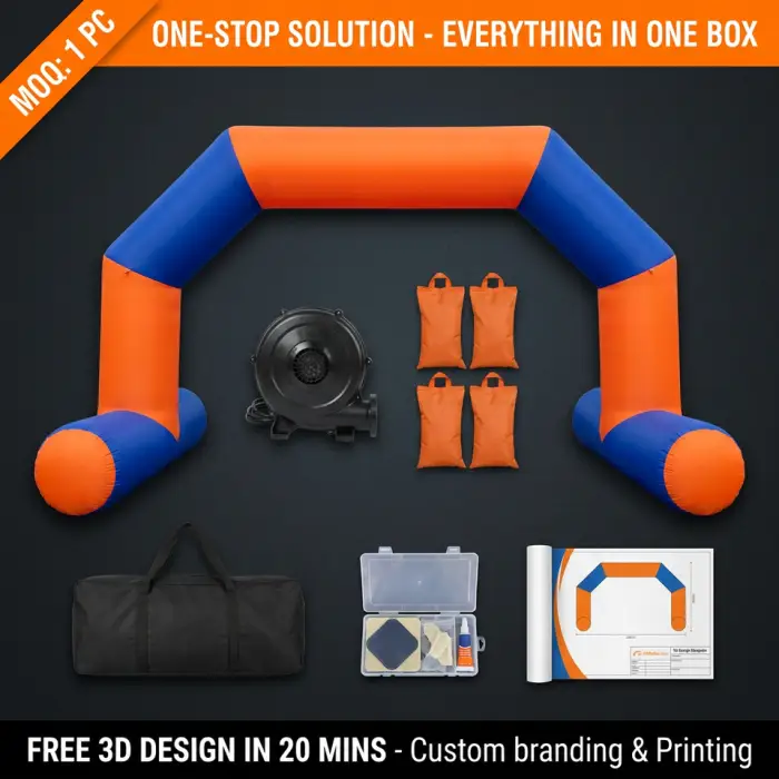 CATC Professional Waterproof Customizable Inflatable Event Archway Triathlon Cycling Rally 60+ Countries Trusted Supplier Free — image 3
