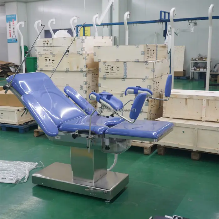 Stainless Steel Electric Obstetric Birthing Bed Hospital Clinic Gynecology Delivery Table CE ISO13485 Certified Factory Price — image 3