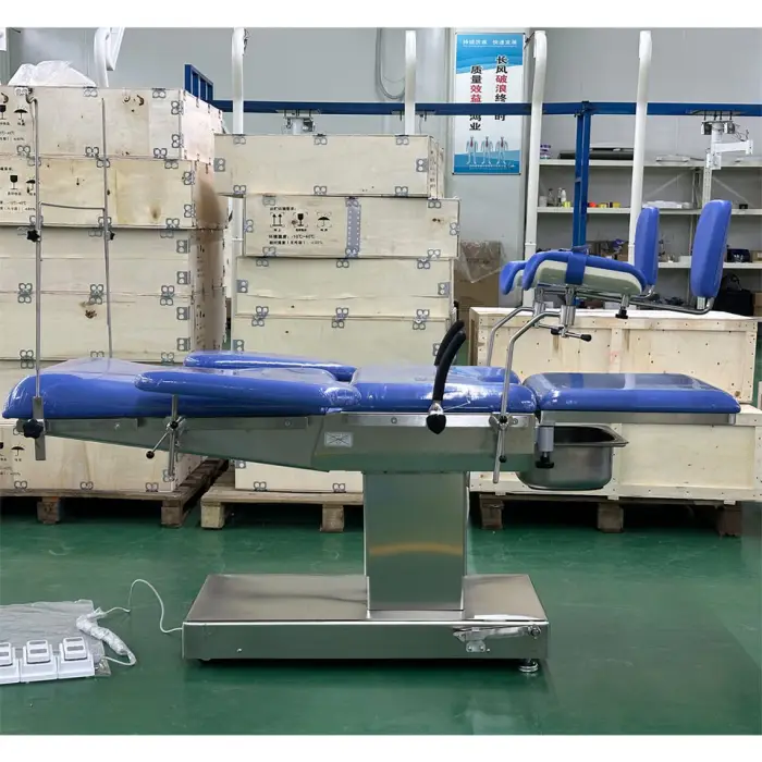 Stainless Steel Electric Obstetric Birthing Bed Hospital Clinic Gynecology Delivery Table CE ISO13485 Certified Factory Price — image 4