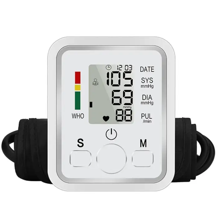 Arm BP Digital Blood Pressure Monitor with Large Display Electric Blood Pressure Meter With Cuff — image 4