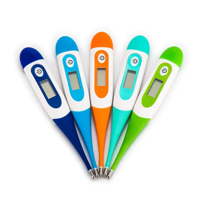 Digital Thermometer with Soft Tip Flexible Head for Fever Checking and Human Body Temperature Daily Monitoring — image 5