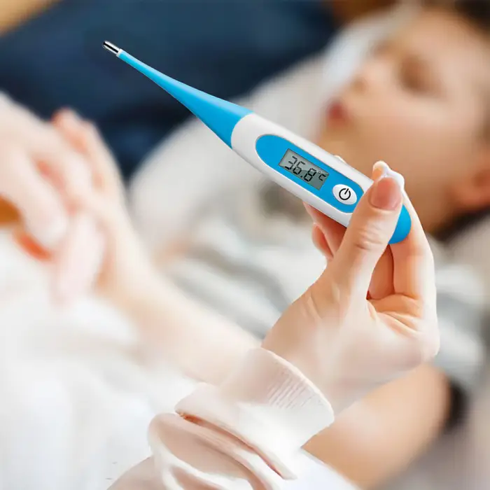 Digital Thermometer with Soft Tip Flexible Head for Fever Checking and Human Body Temperature Daily Monitoring — image 6