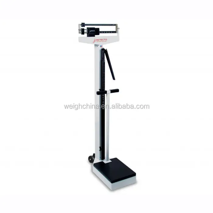 Adult Weighing Scale Mechanical Gym Scale With Height Rod — image 5