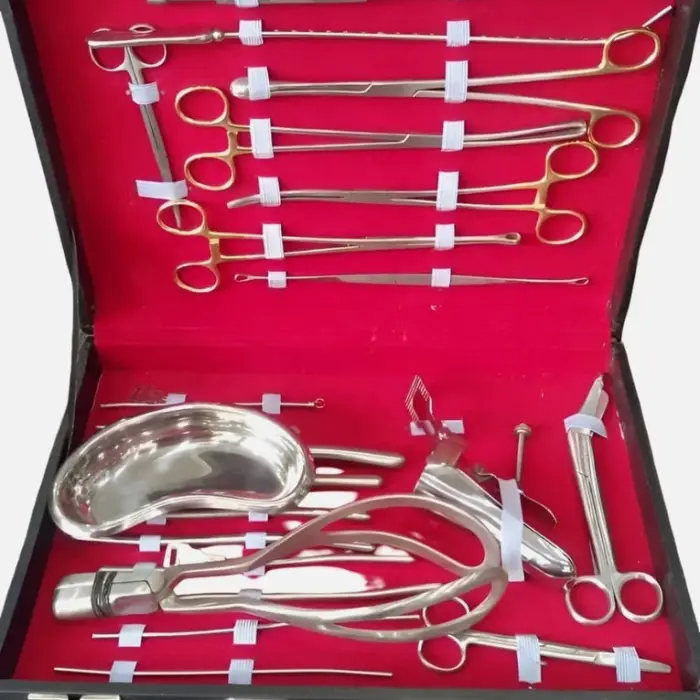 Premium Obstetrics & Gynecology Delivery Instrument Set 24 Pcs for Maternity Procedures German Grade Stainless Steel Kit — image 6