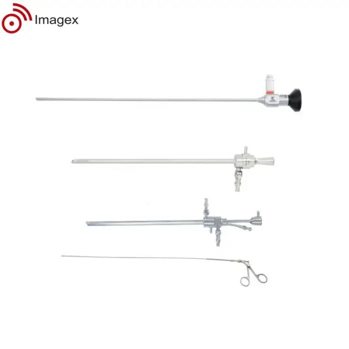 4mm Hysteroscopy Set with Manual Power Source Includes Operating Hysteroscope and Sheath Equipment — image 3