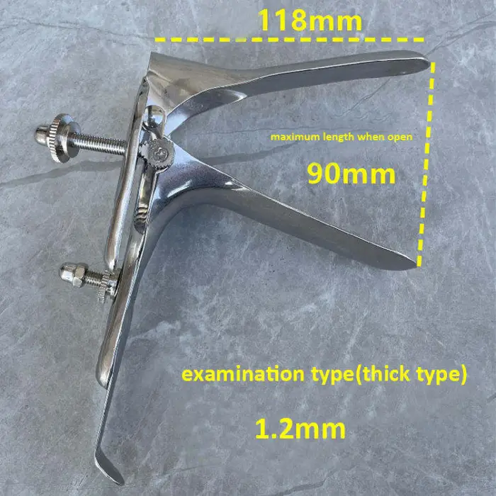 Best Price Manual Gynecological Speculum Reusable Stainless Steel Surgical Instruments CE ISO Certified Class I 1 Year Warranty — image 4