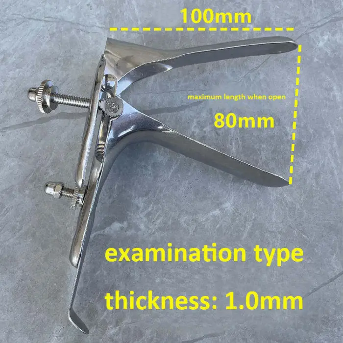 Best Price Manual Gynecological Speculum Reusable Stainless Steel Surgical Instruments CE ISO Certified Class I 1 Year Warranty — image 5