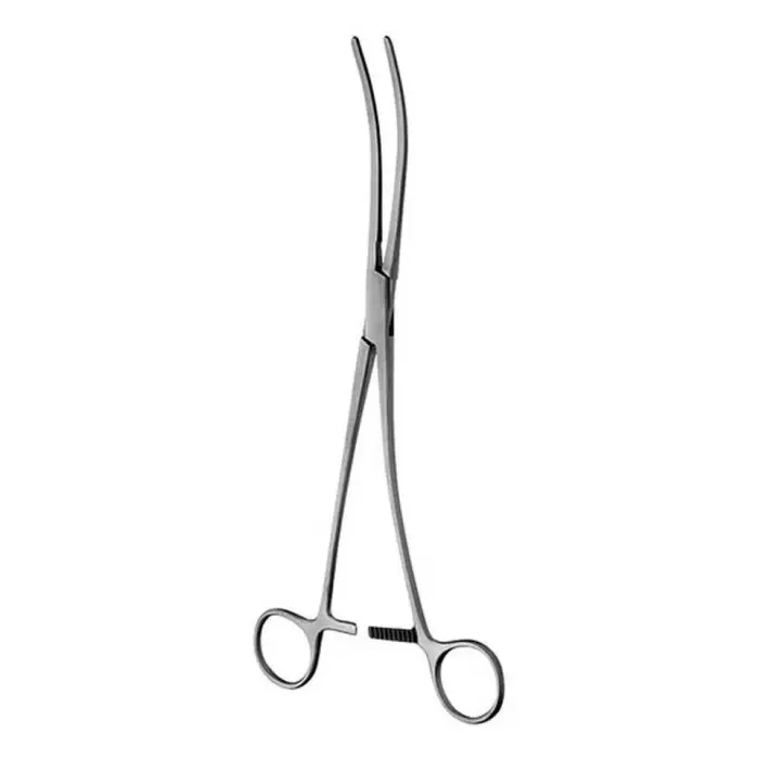 Satinsky Atraumatic Tangential Occlusion Clamp Stainless Steel CE Certified Manual Surgical Instrument Vascular Grip — image 2