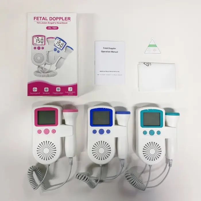 YUVNICE Ultrasonido Color Dopler Fetal Cardiotocograph Ultrasonic Flowmeter Ultrasound Machine Portable Fetal Doppler — image 7