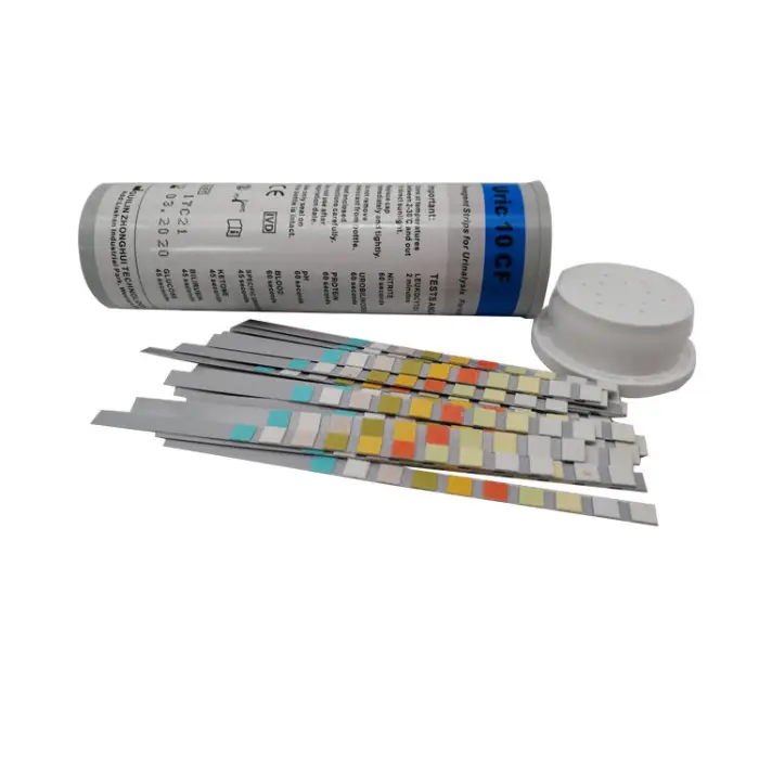 Wholesale 10 Parameters Urine Test Strips Paper Urinalysis System for Protein PH Sugar Analysis — image 4