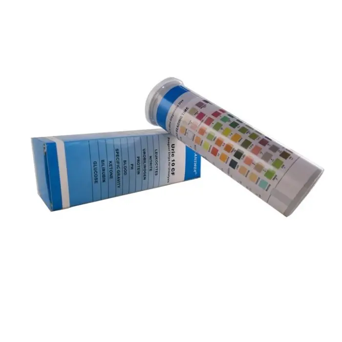 Wholesale 10 Parameters Urine Test Strips Paper Urinalysis System for Protein PH Sugar Analysis — image 6