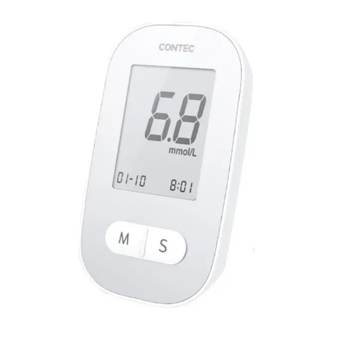 Contec CMS10A Blood Glucose Meter Monitor Glucometer Kit Blood Sugar Diabetes Testing Home Use Medical Equipment — image 5