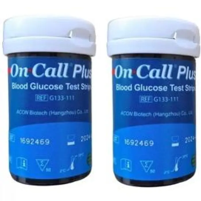 On Call PLUS Glucose Testing Strips 50s/ 200s Pack for Glucose Meters — image 4
